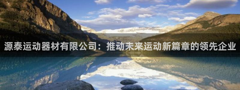 yy易游体育官方正版app五金厂：源泰运动器材有限公司：推动